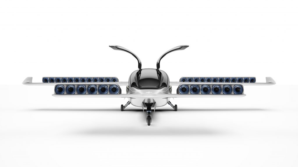 Lilium's all-electric, vertical take-off jet