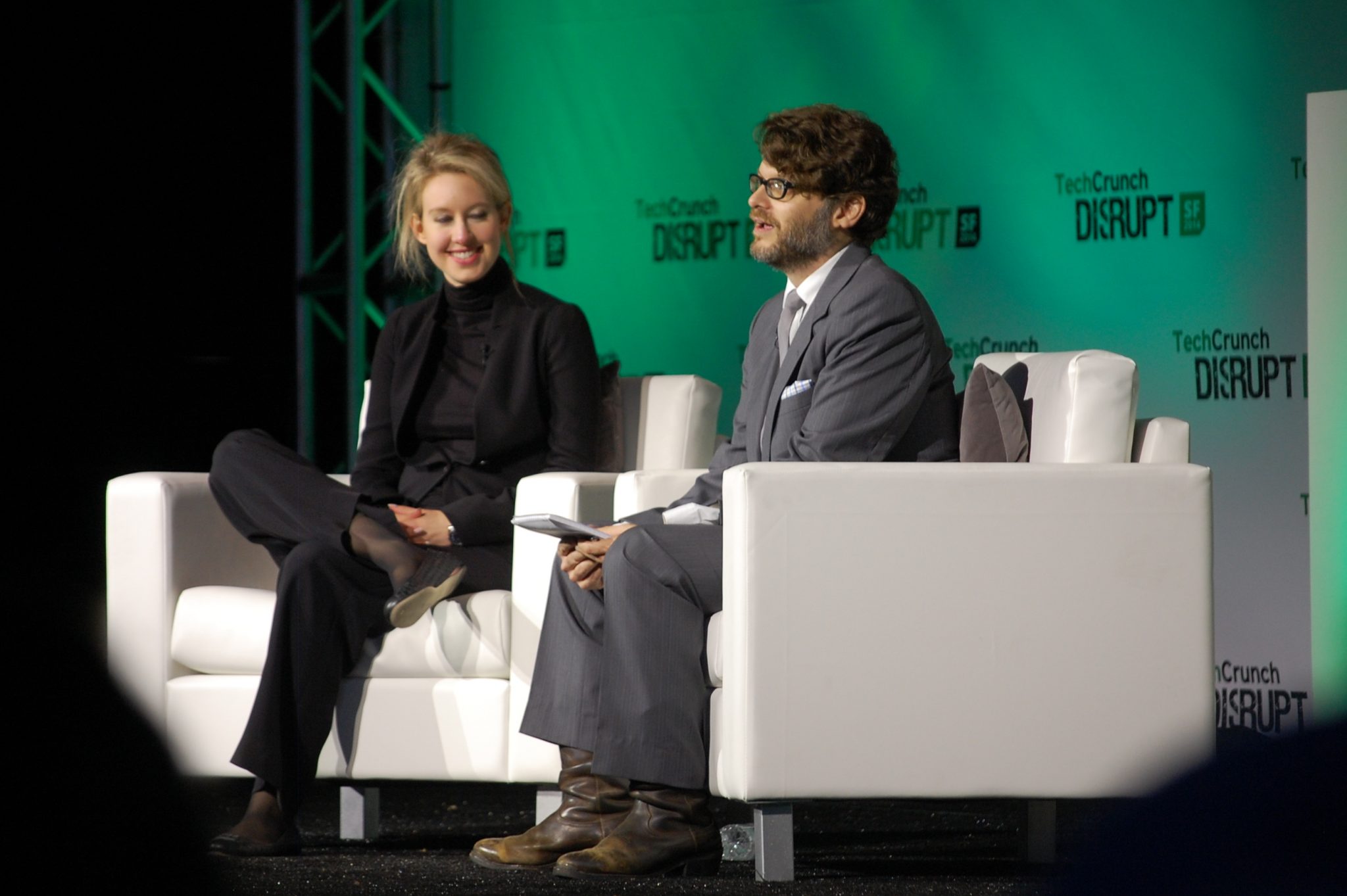 "Elizabeth Holmes of Theranos"