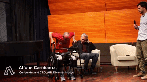 Able Human Motion exoskeleton.