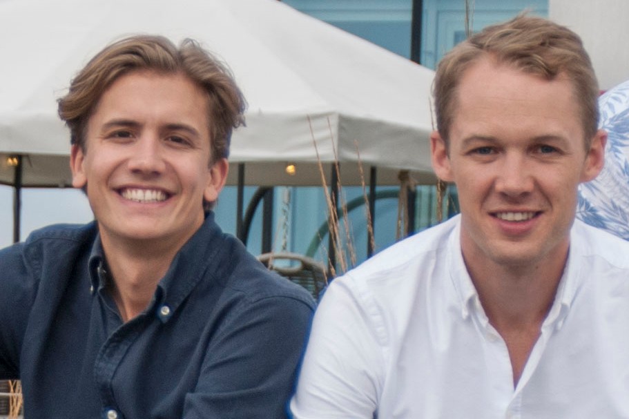 Ahum founders Fredrik Sandin (right) and Johan Thuresson.