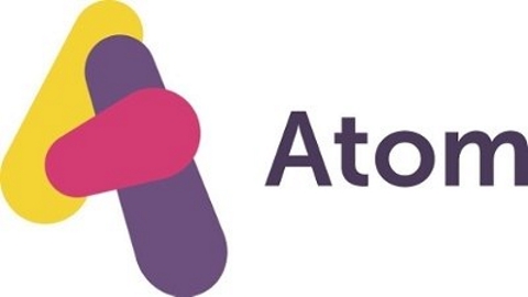Atom Bank's logo