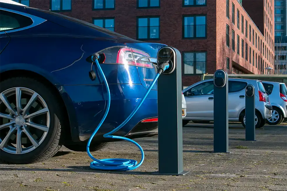 Blue Current charging point