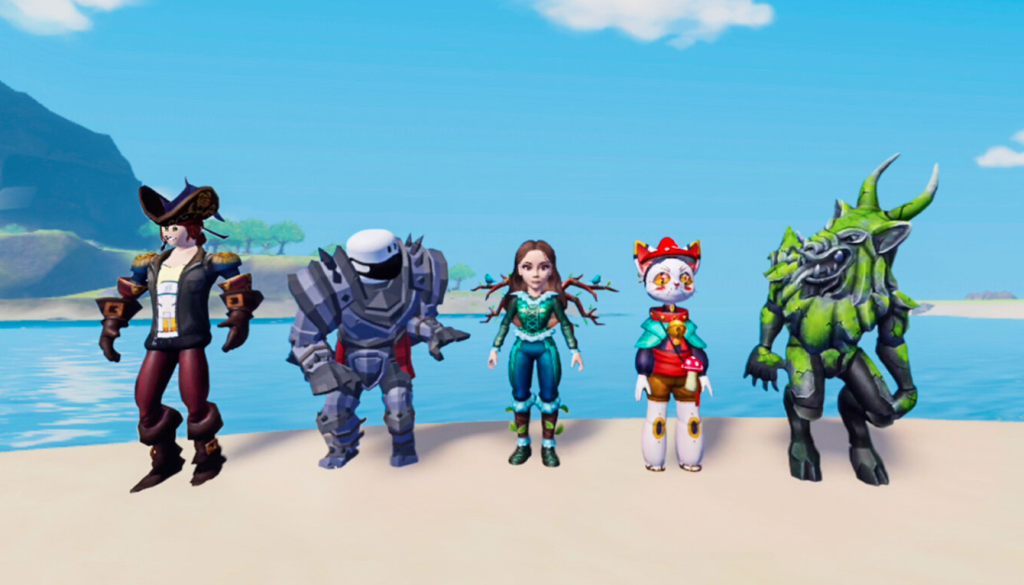 Game characters from Talewind Studios