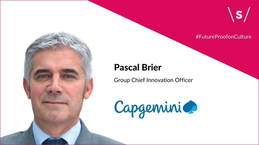 Pascal Brier, chief innovation officer of Capgemini