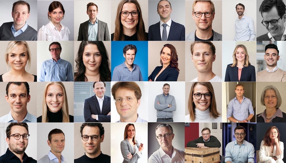 A collage of headshots from the btov team — one of the most active Series A investors in Europe