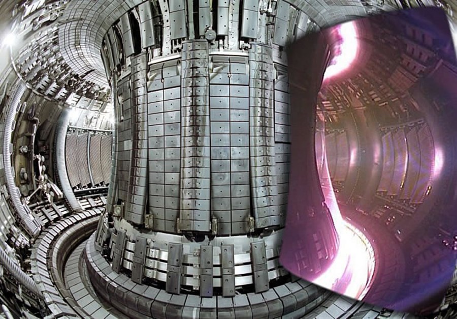 The tokamak nuclear fusion reactor built at Iter in France