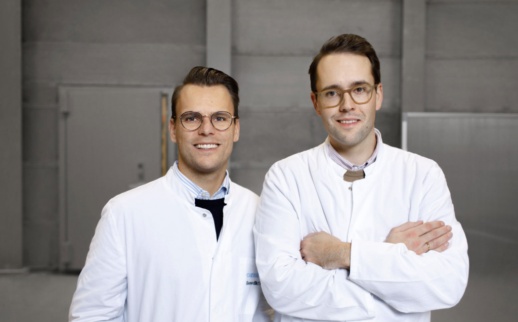 Benedikt (left) and Jakob Sons, brothers and cofounders of Cansativa