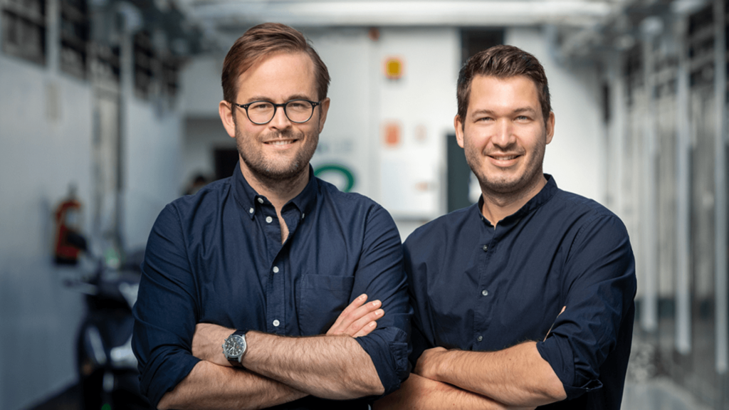 The Sunhero founders Christopher Cederskog and Stefan Braun