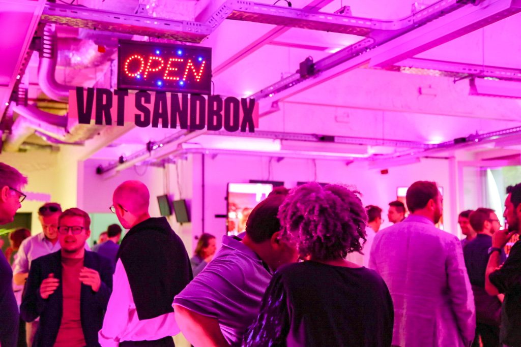 An event organized by VRT Sandbox