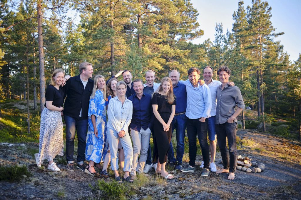 Photo of Team Inventure, a major early stage investor in the Nordic countries