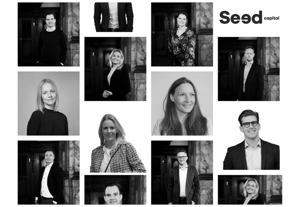 An image of the Seed Capital team, one of the top early-stage investors in the Nordics