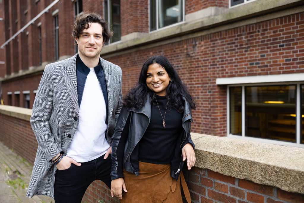 Brx's co-founders Anita Ramsaransing and Filip Nuytemans