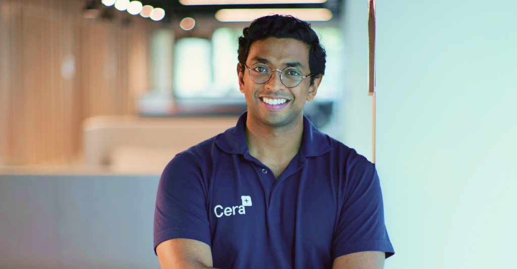Image of Dr Ben Maruthappu, the CEO & cofounder of Cera Care