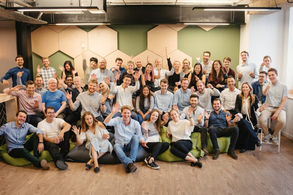 An image of the Seedrs team, one of the most active investors at seed stage in Europe so far in 2022