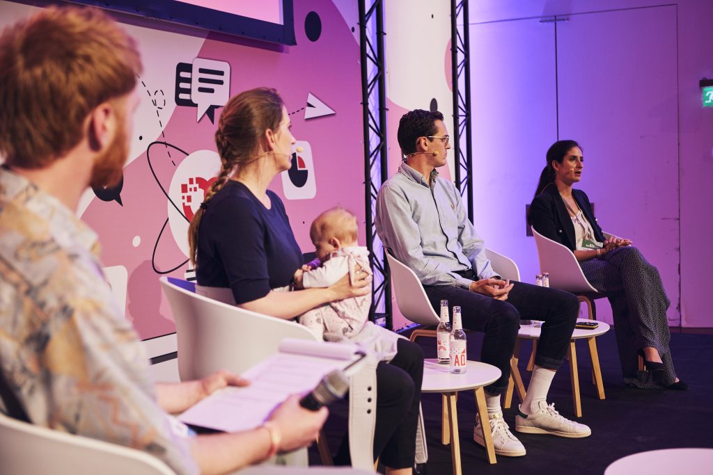 Amelie was probably the youngest panellist at Bits &amp; Pretzels Healthtech in June.