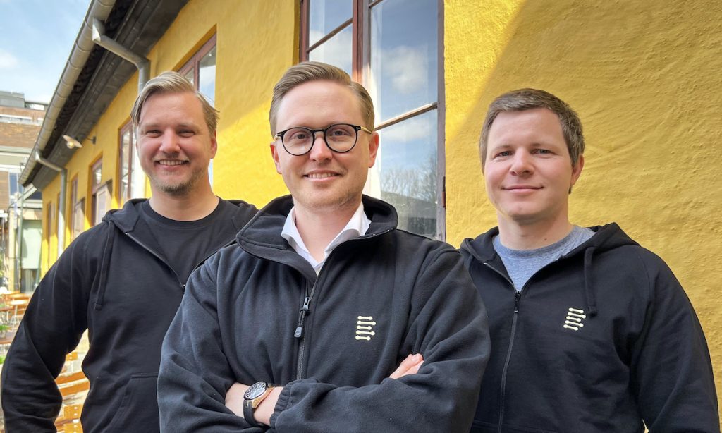 BRITA founders: Chris Moen, Jean-Tore Stolsvik, and Figard Steen