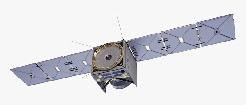 An image showing what Constellr's satellite protoype looks like