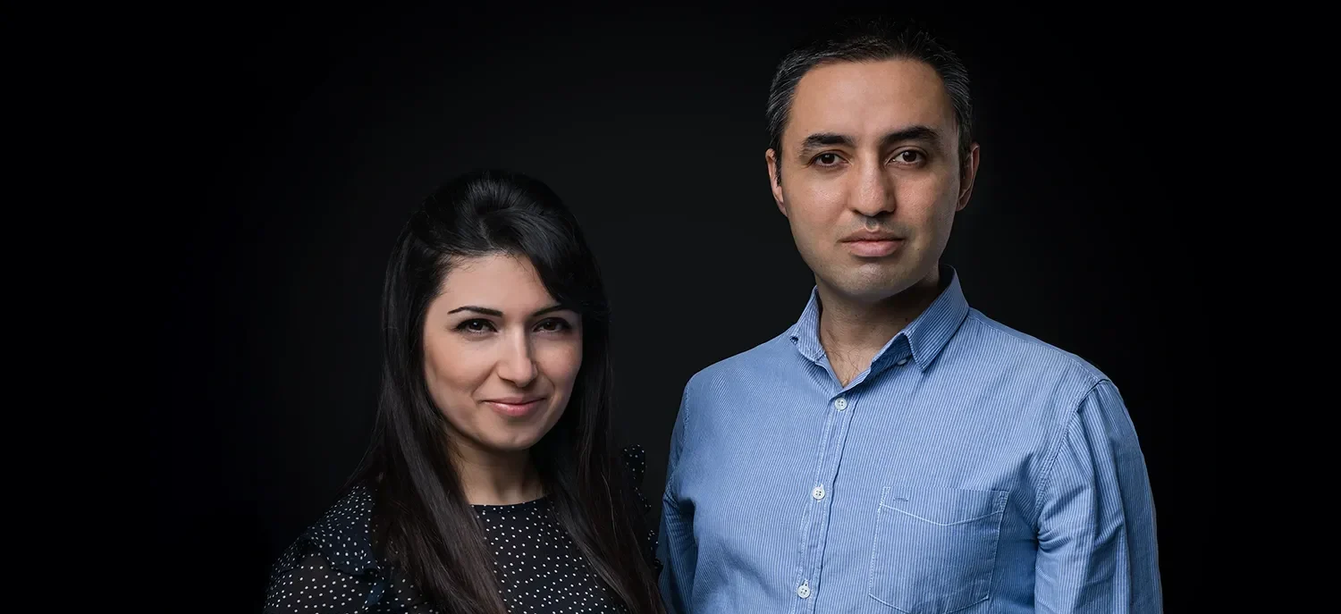 Photo of Softr's cofounders Mariam Hakobyan and Artur Mkrtchyan